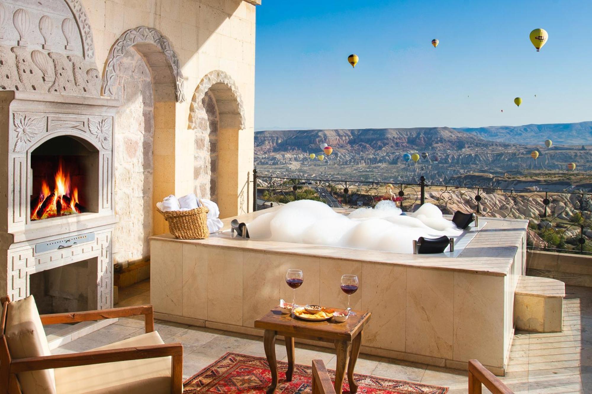 Simera In Cappadocia - Special Class - Best View Rooftop Uçhisar Dış mekan fotoğraf