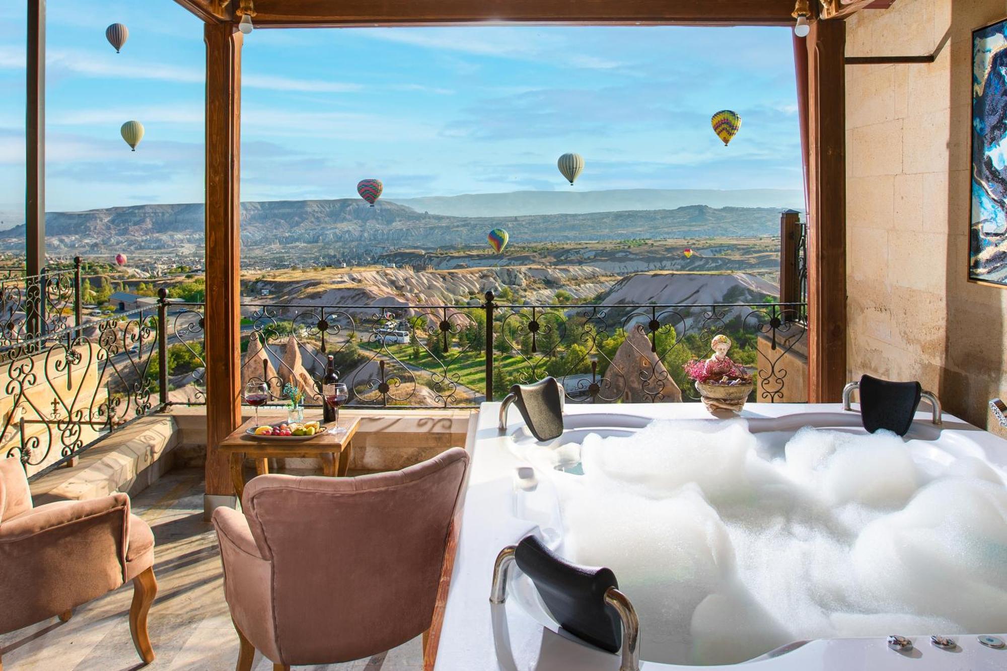 Simera In Cappadocia - Special Class - Best View Rooftop Uçhisar Dış mekan fotoğraf