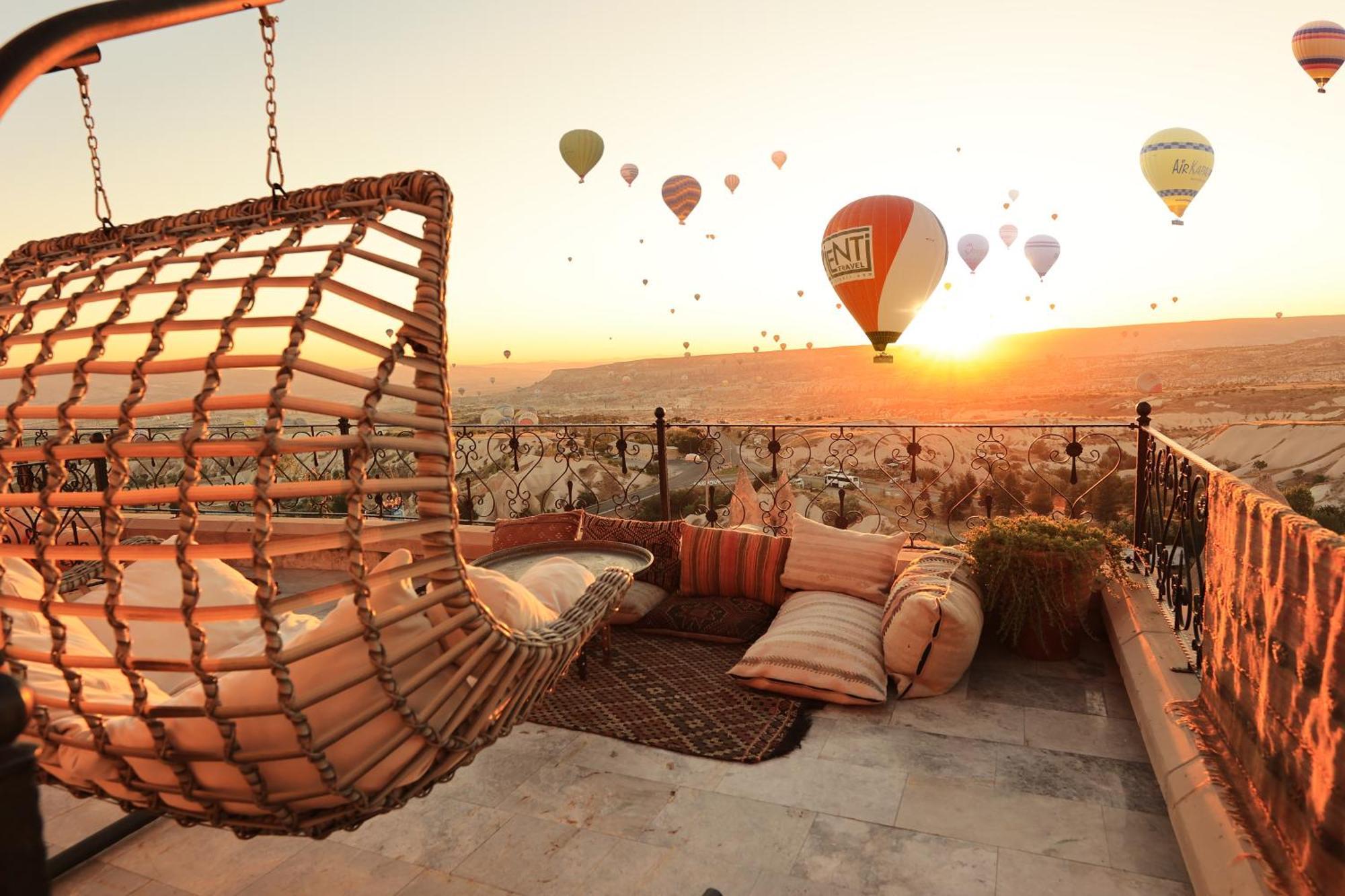 Simera In Cappadocia - Special Class - Best View Rooftop Uçhisar Dış mekan fotoğraf